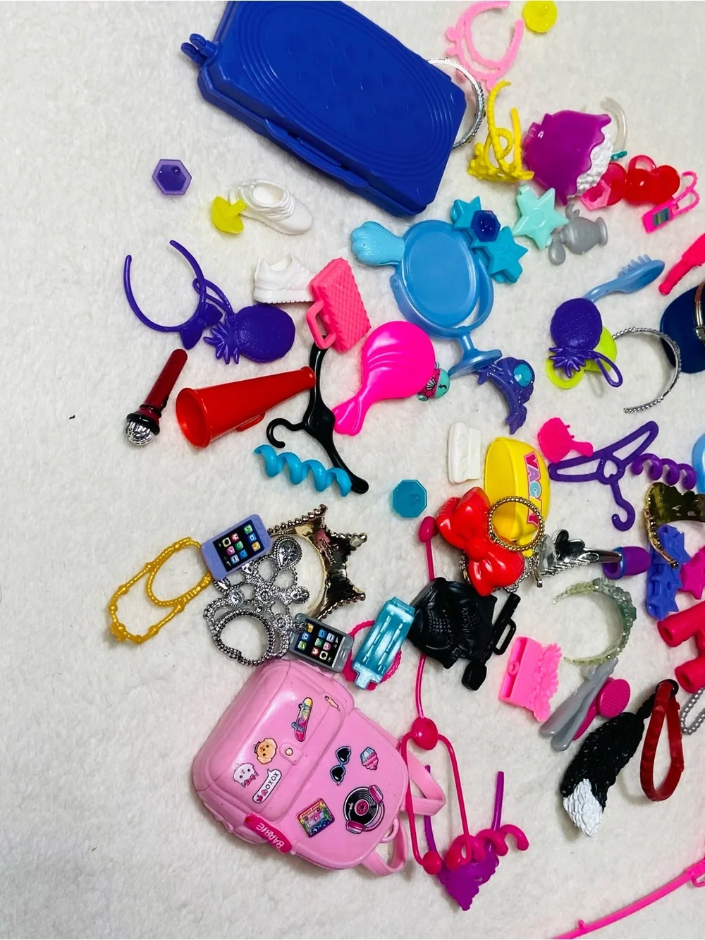 1990s - Modern Barbie Accessory Lot Barbie Bits Barbie Food Barbie Accessories